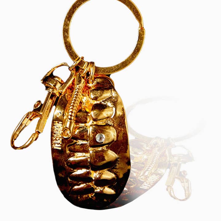 Grillz Keychain for wholesale by MORDEKAI