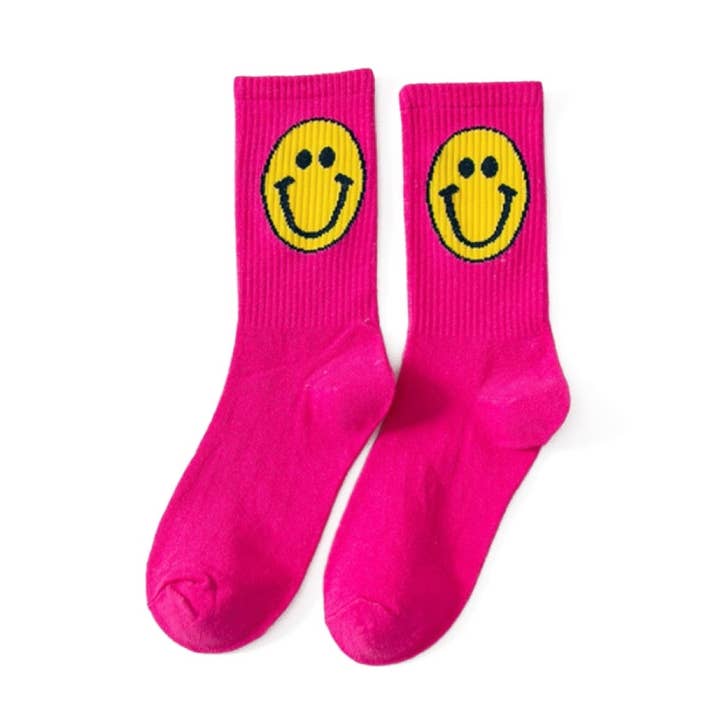 Malibu Sugar - Wholesale Socks - Kids - Happy Face Socks for Girls Cute Christmas 2025 Gift9