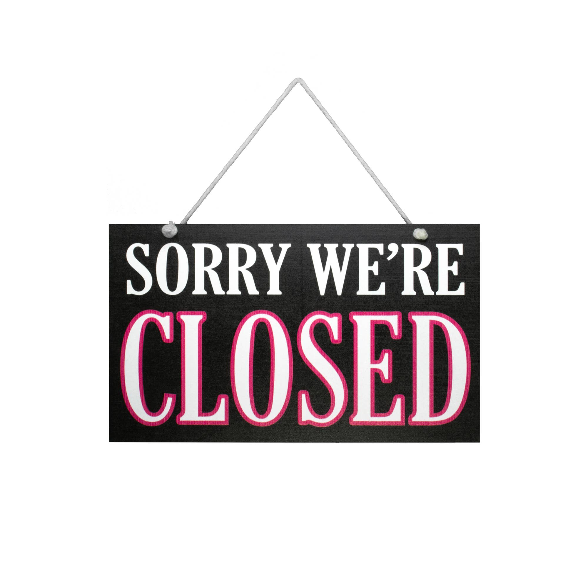 JennyGems - Wholesale Sign - Come In We're Open Sorry We're Closed™ Wooden Sign6