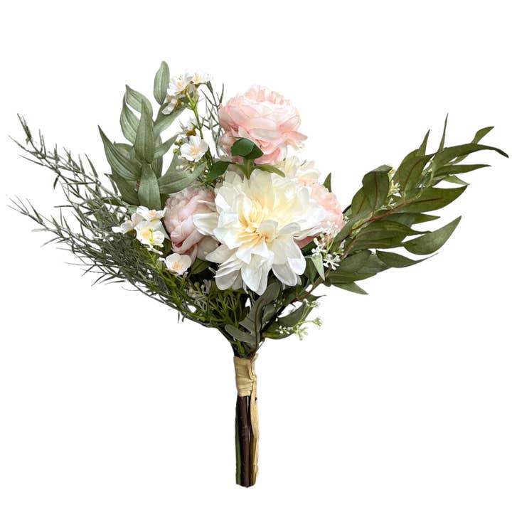 Sun Decorer - Wholesale Artificial Flowers - Artificial Flower Bouquet - Peony and Dahlia Floral Arrangem