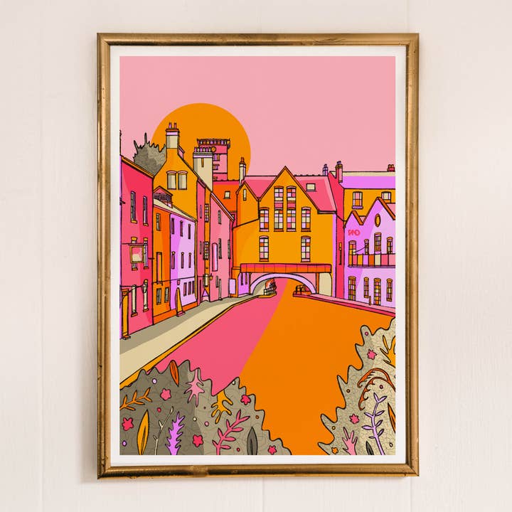 Freya Niamh Design - Wholesale Art Print - Birmingham Art Print, Travel-Themed Art