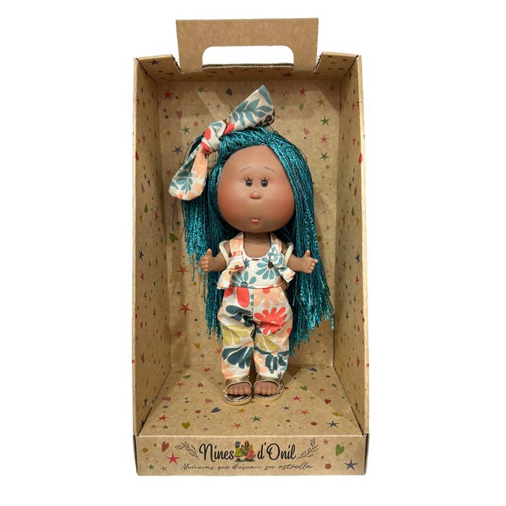 Nines Artesanals d'Onil Dolls - Wholesale Doll - Kids - LITTLE MIA BLUE SPRING DOLL