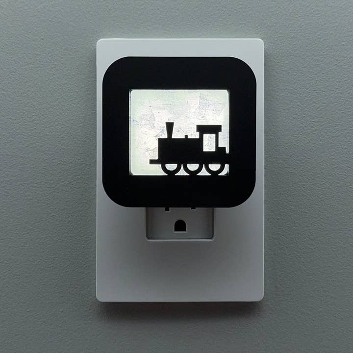 Steam Engine Train Night Light | Swappable Cover for wholesale by Swaplights Night Lights