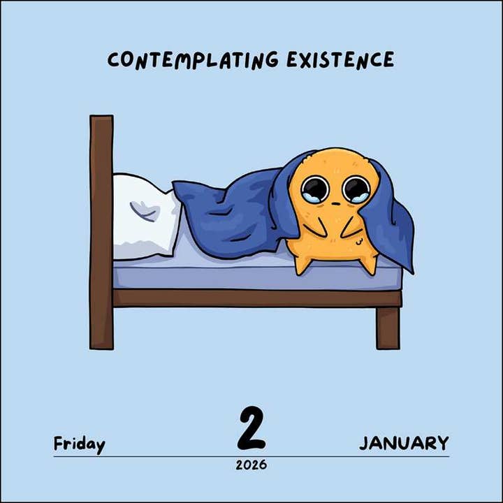 Simon & Schuster - Wholesale Arts & Entertainment - Sad Nuggie 2026 Day-to-Day Calendar by Sad Nuggie1