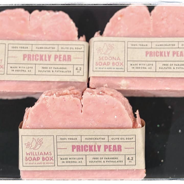 Soap and Hope of Sedona - Wholesale Bar Soap - Prickly Pear5