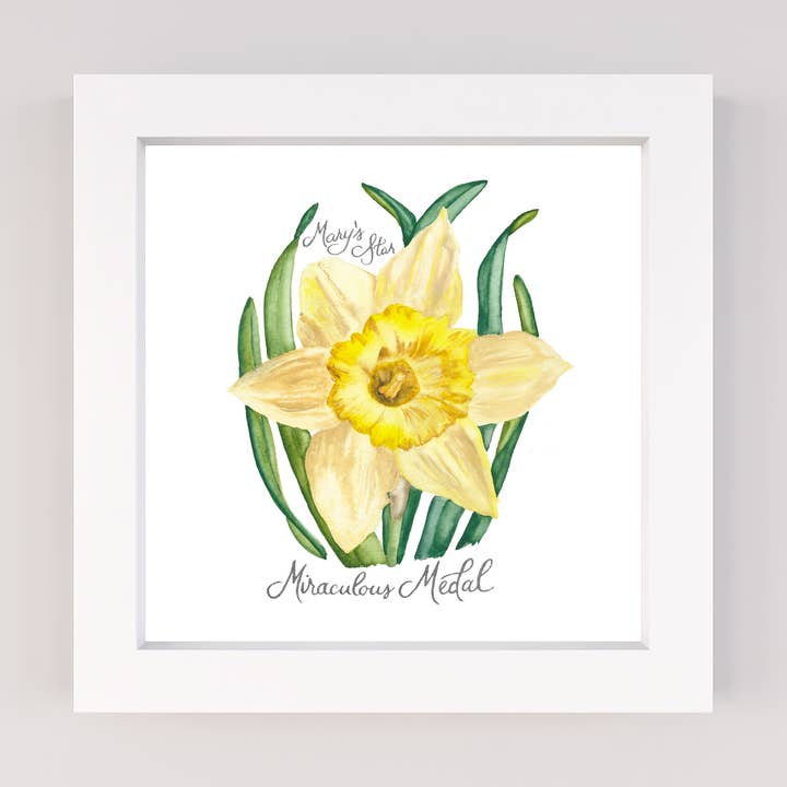 Dévotion mariale florale, Mary's Star pour la vente par Rose Harrington