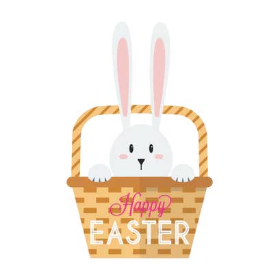 Easter Bunny Acrylic for wholesale by OUTSIDE THE BOX, LLC