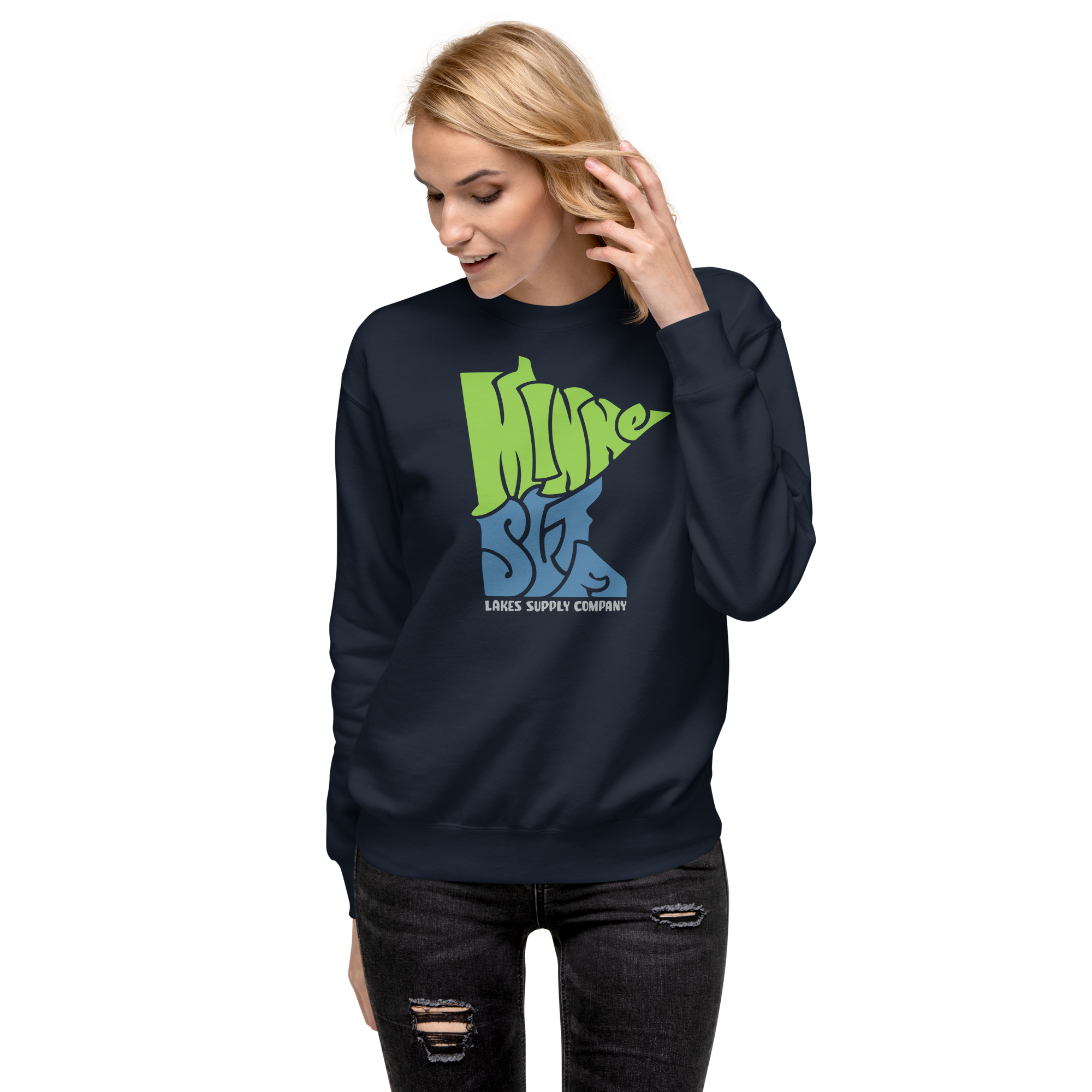 Lakes Supply Co. - Wholesale Graphic Sweatshirt - Unisex - Minnesota State Sweatshirt3