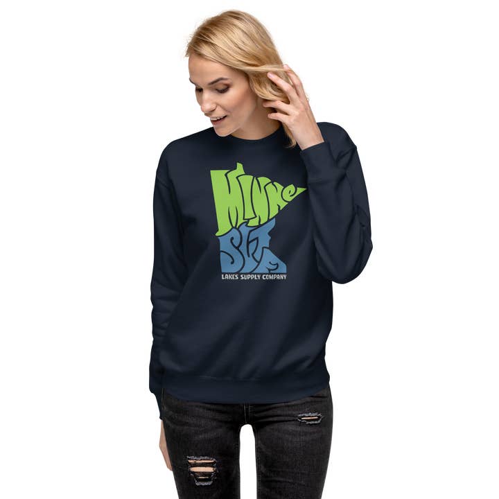 Lakes Supply Co. - Wholesale Graphic Sweatshirt - Unisex - Minnesota State Sweatshirt3