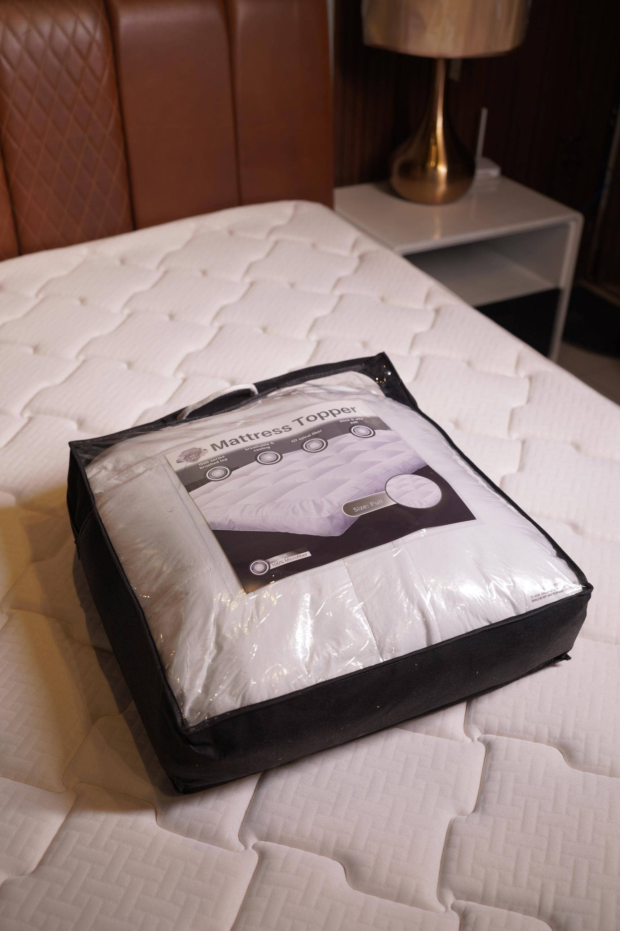 Orimono Elegance - Vendita all'ingrosso Coprimaterassi/Protezioni materasso - Ortopedico topper materasso con imbottitura spessa da 10 cm | Lusso morbido e confortevole13