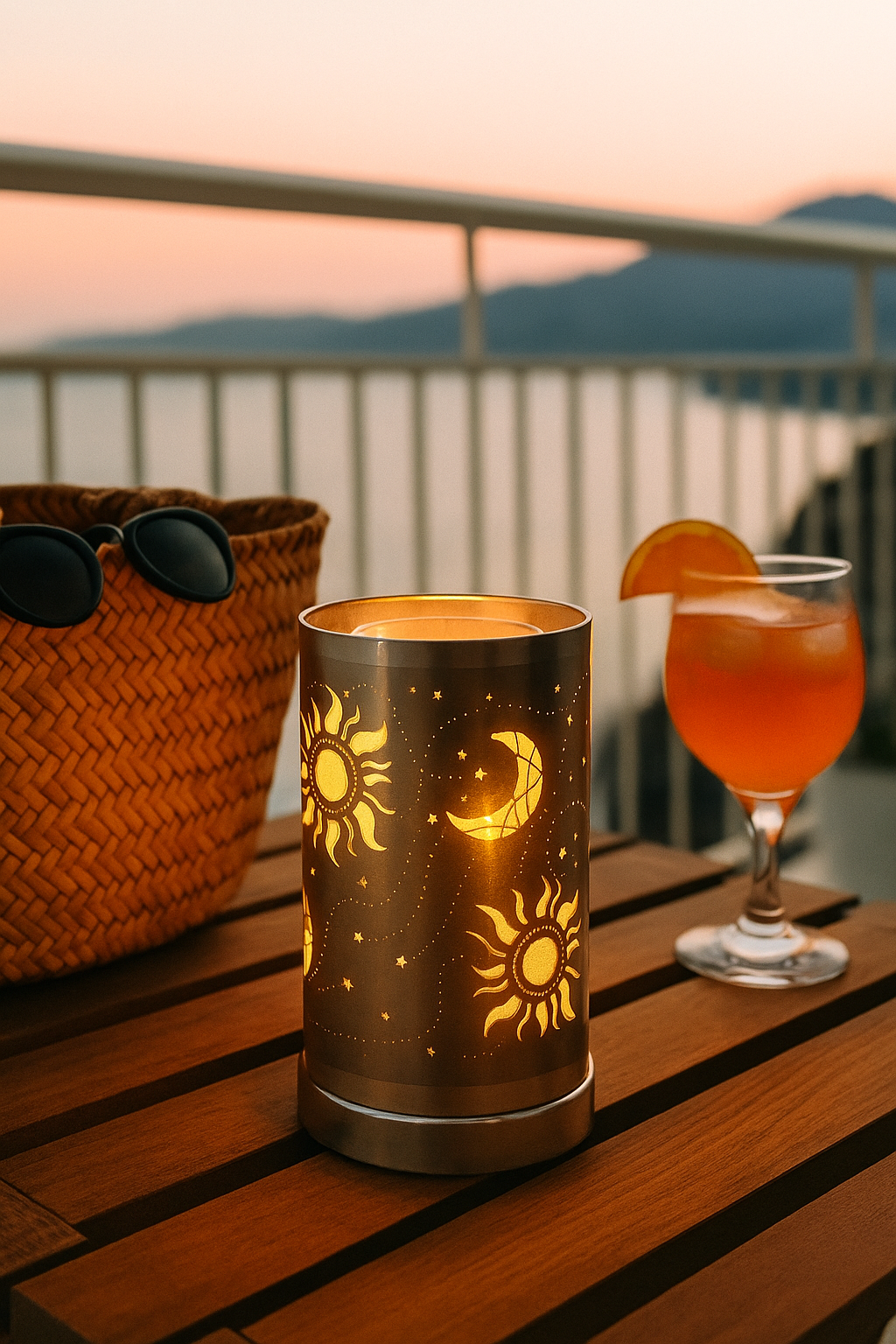 Luxarom - Wholesale Fragrance Warmer - Fragrance Diffuser Led-Sun & Moon2