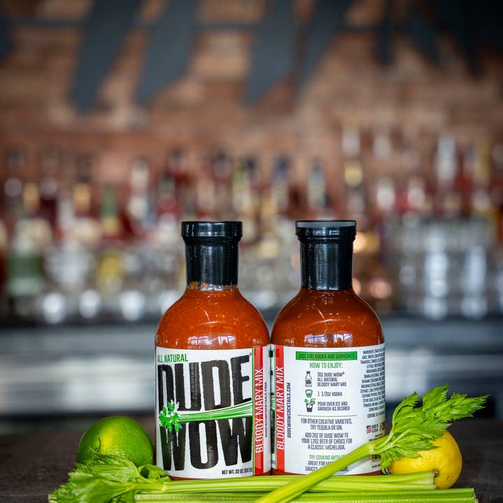 Dude Wow Cocktails - Wholesale Cocktail Mix/Syrup - Dude Wow All Natural Bloody Mary - 32oz5