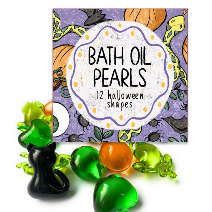 Halloween Bath Pearls for wholesale by Neon Magpie