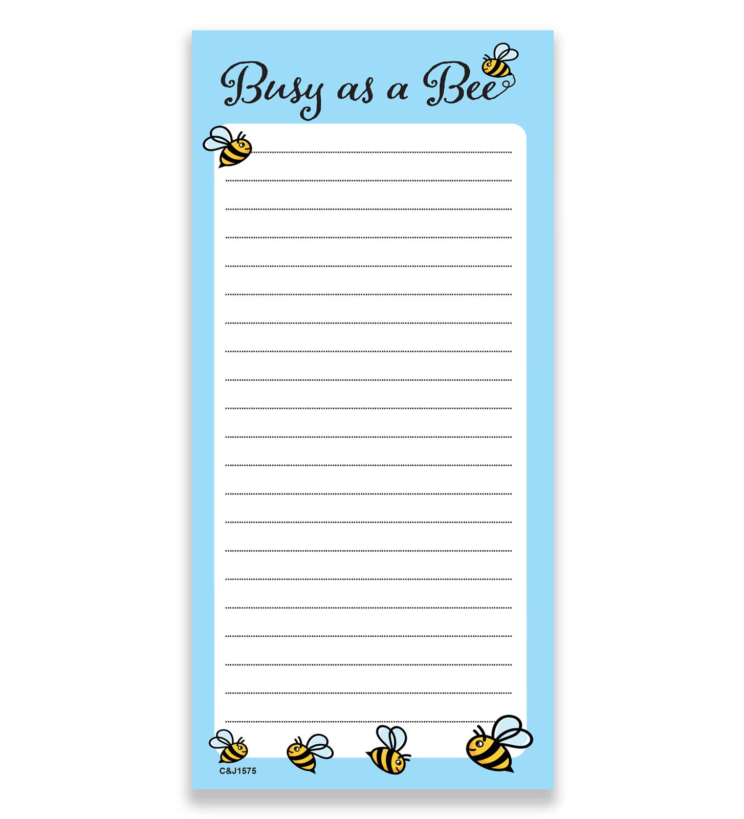 Close to the Bone Greeting Cards and Gifts - Vente Blocs-notes - Bloc-notes #1575 Busy As A Bee1