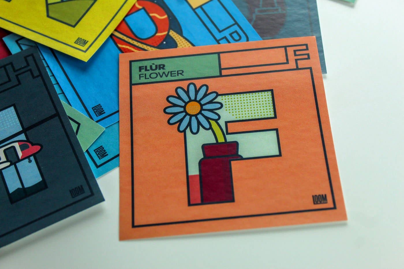 LOOM – wholesale Sticker – LM54 -Gaidhlig Alphabet Stickers2