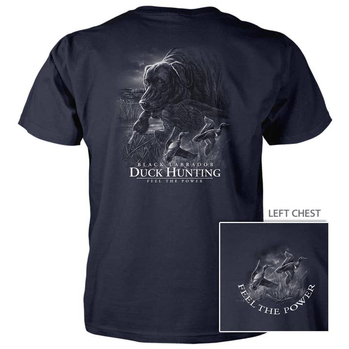 Old Country Outfitters - Vendita all'ingrosso Maglietta serigrafata - Unisex - Maglietta in cotone da 4,5 oz FTP Lab Duck Hunting10