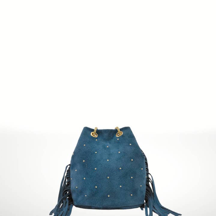 ITALIAN'S LEATHER - Wholesale Shoulder bag – women's - Flora ² Suede leather shoulder bag12