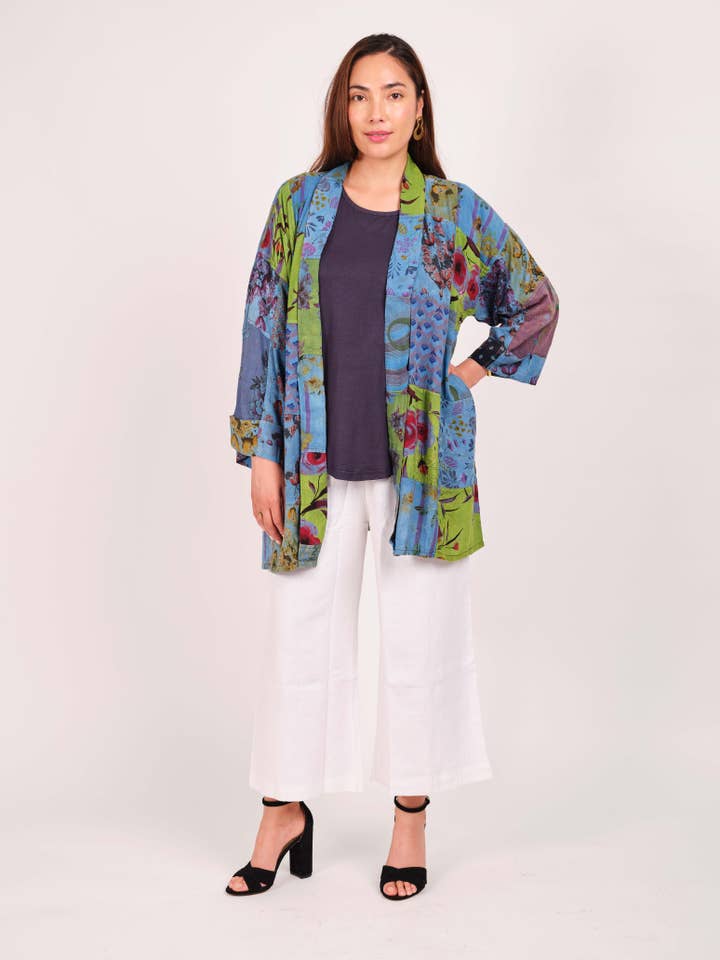 Capuchon Patchwork AC85 pour la vente par Windhorse Trading Inc