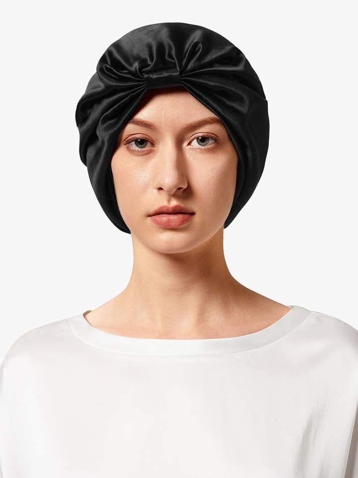 Bonnet à cheveux Good Night, 22 mm pour la vente par MommeSilk