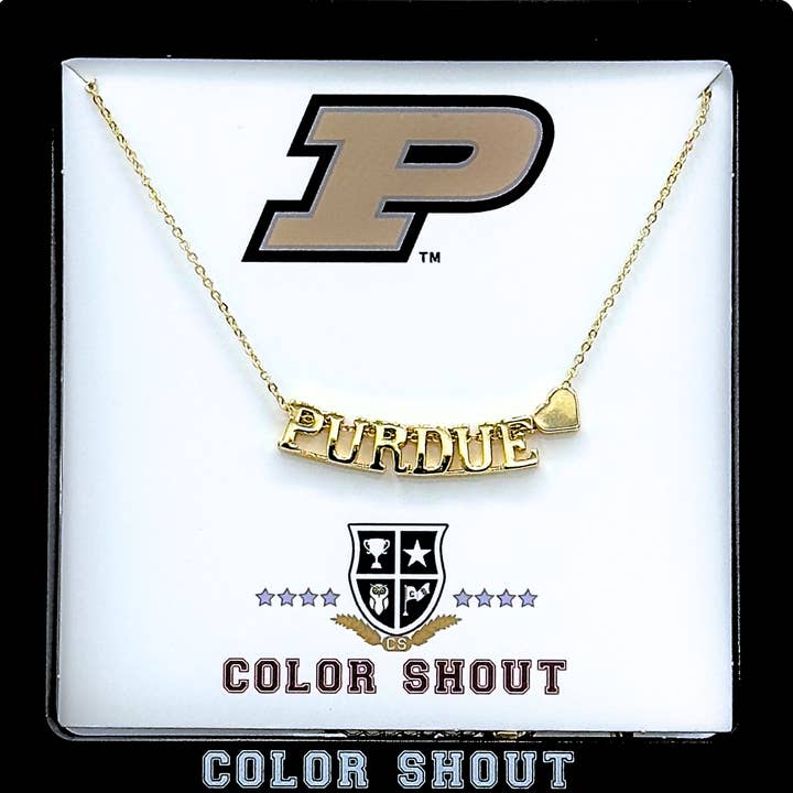 Color Shout - Wholesale Pendant/Charm Necklace - I Love College: Initial Heart Necklace25