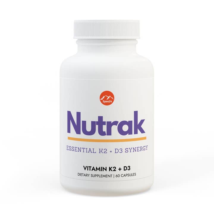 Nutrak Vitamin K2 + D3 Supplement (60 Capsules) for wholesale by spee24, LLC