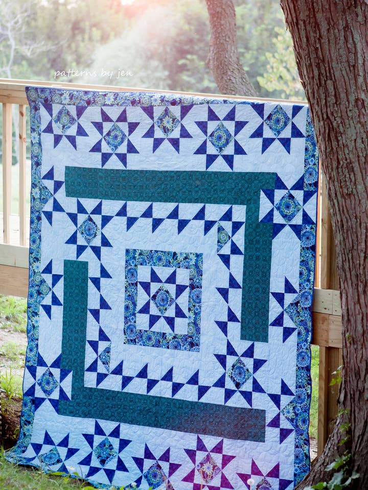 PBJ - 104 kartwheels op de prairie voor wholesale door Patterns By Jen