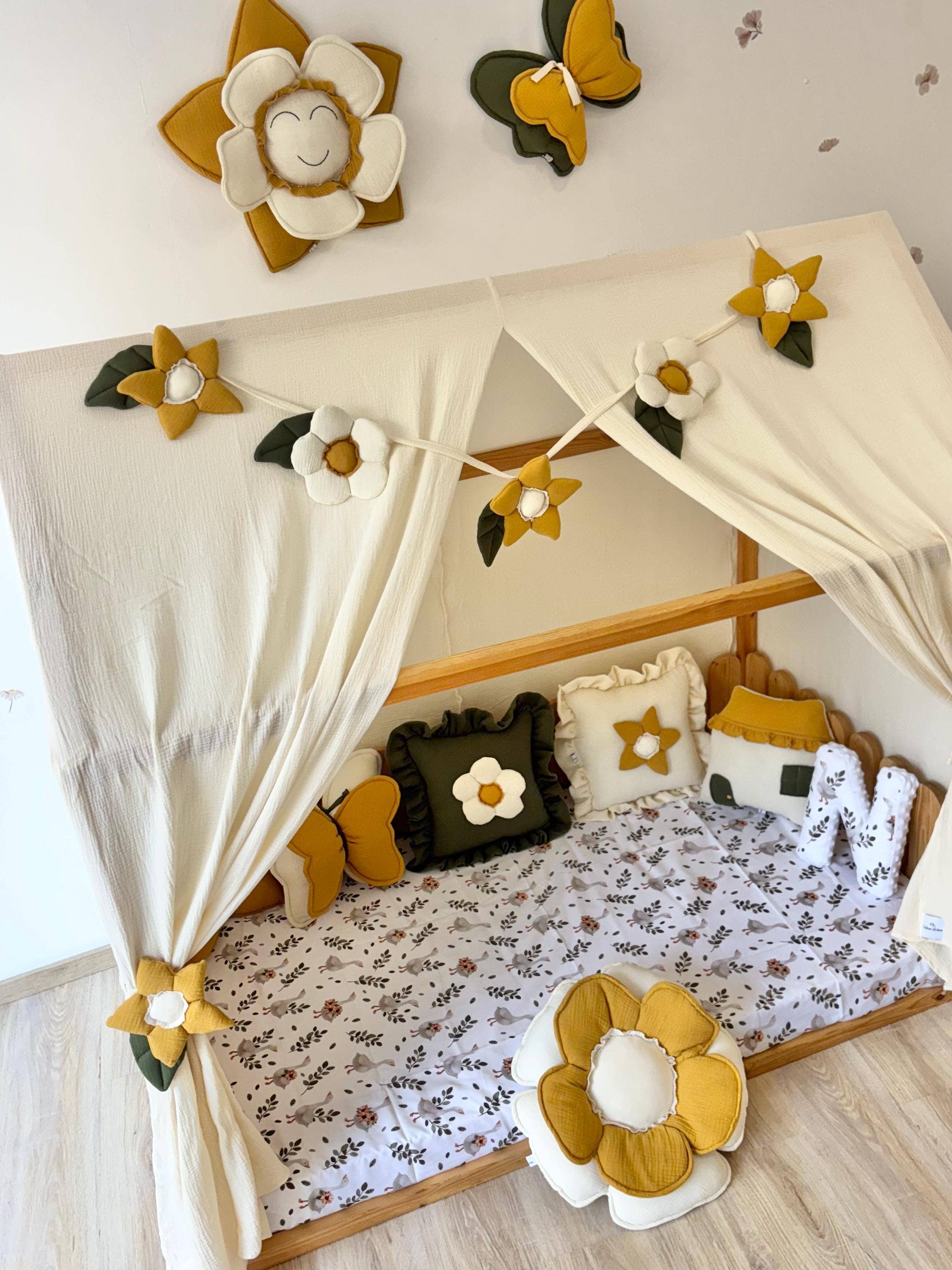 Velvet White - Wholesale Bed Canopy - Kids & Baby - Muslin Canopy | Toddler Bed Canopy3