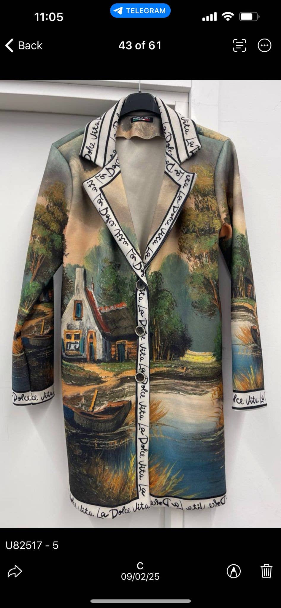 CENTO UNO ITALY - Wholesale Coat - Women's - Woman's stylish long coat U82517-5