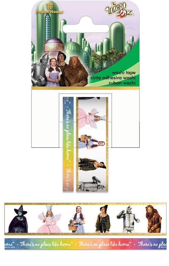Paper House Productions - Wholesale Washi Tape - Wizard of Oz Characters Washi Tape0