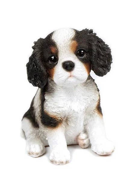 Dreifarbige Figur „Cavalier King Charles Spaniel“, 15,2 cm für den Großhandel von Halcyon Generation