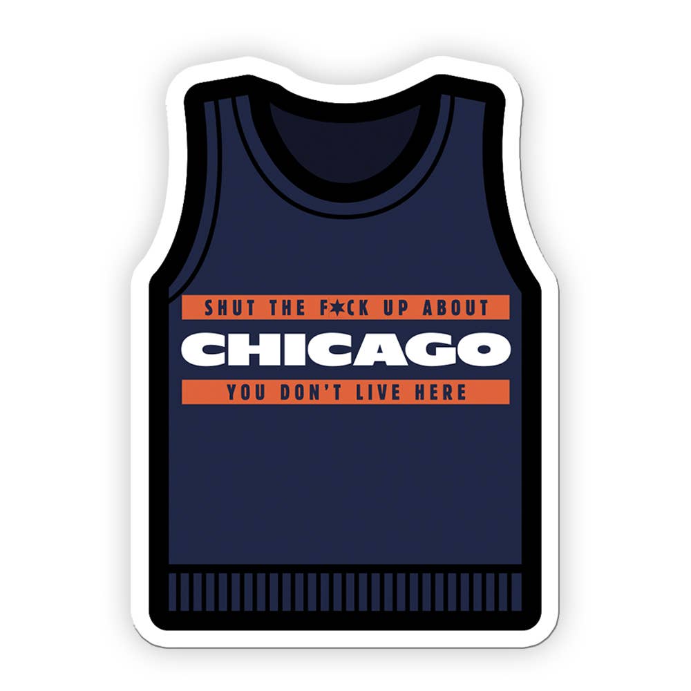 Harebrained! - Wholesale Sticker - STFU About Chicago Stickers24