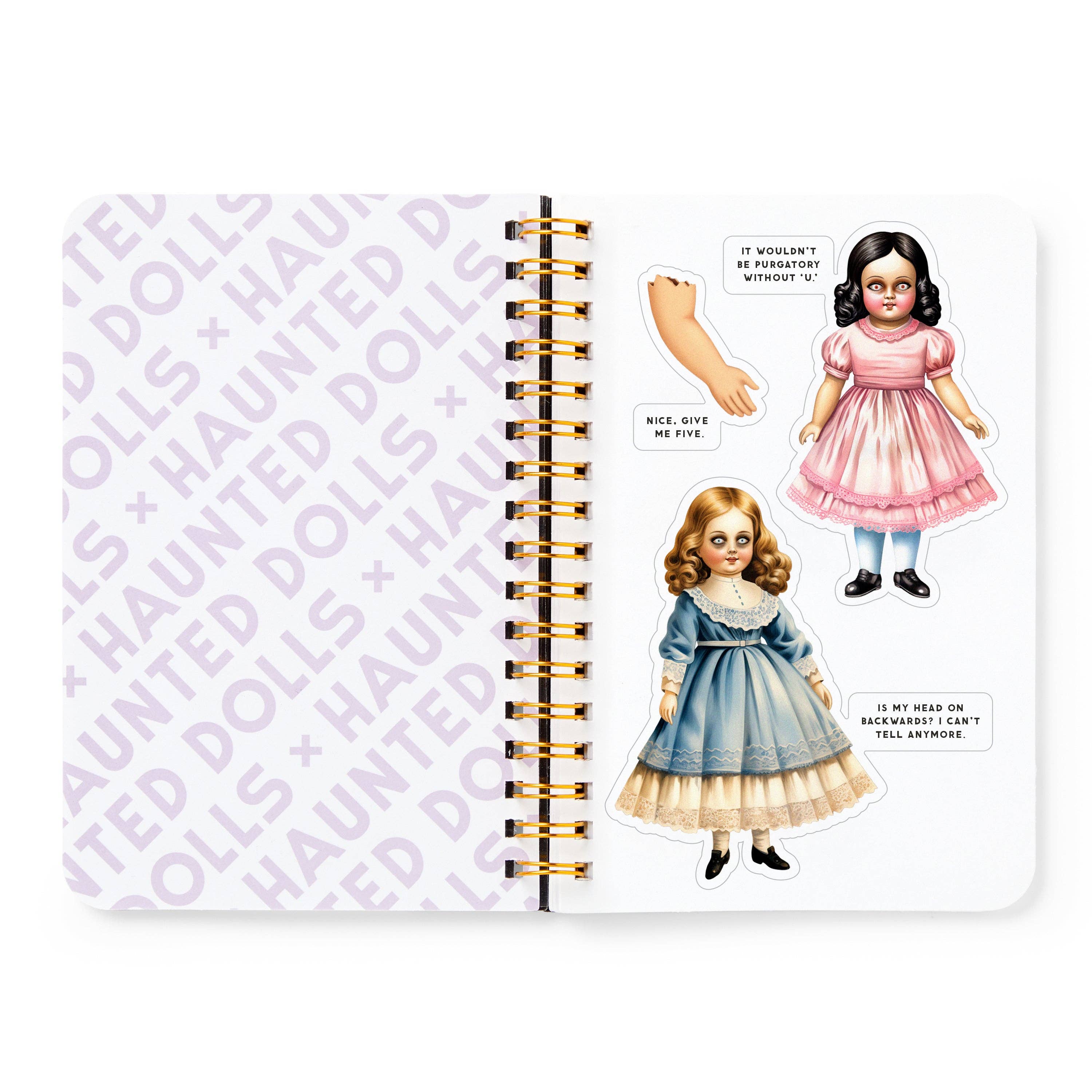 Abrams & Chronicle Books – wholesale Sticker – Haunted Dolls Sticker Book (Sticker Book or Pack)5