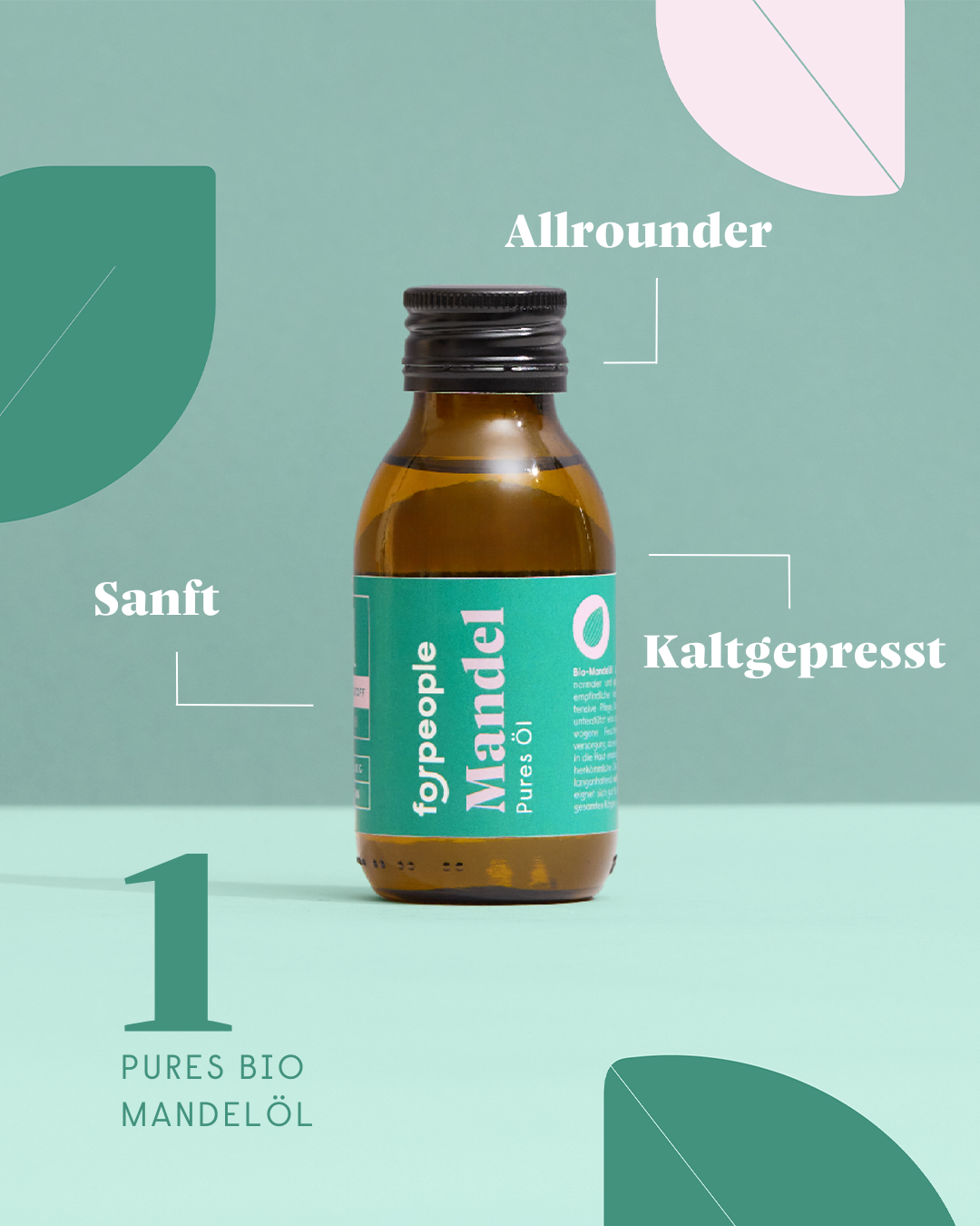 forpeople skincare GmbH - Wholesale Bath/Body Oil - Almond oil - pure1