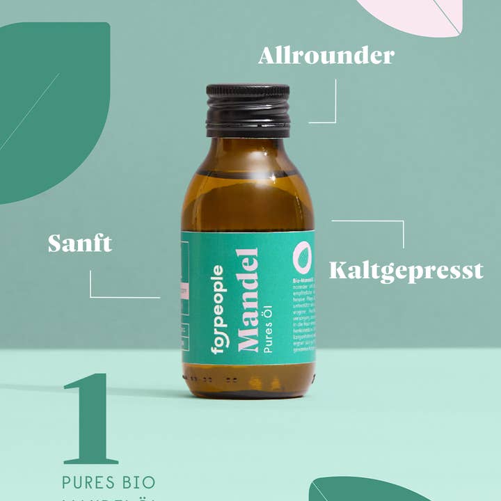 forpeople skincare GmbH - Wholesale Bath/Body Oil - Almond oil - pure1