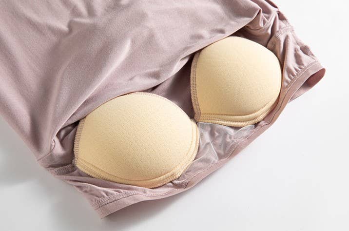 HIDDENBRAND - Wholesale Dress - Women's - Daily built-in bra tank dress lounge sleeveless dress10