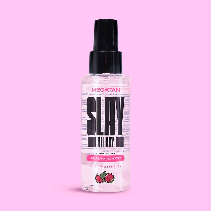 Slay All Day Self Tanning Water - Juicy Watermelon Scent for wholesale by MEGATAN