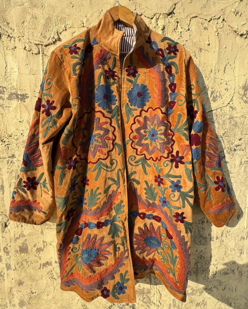 bhavnas boutique - Wholesale Jacket - Women's - Handcrafted Cotton Suzani Jacket Bohemian Style Coat Jacket 6
