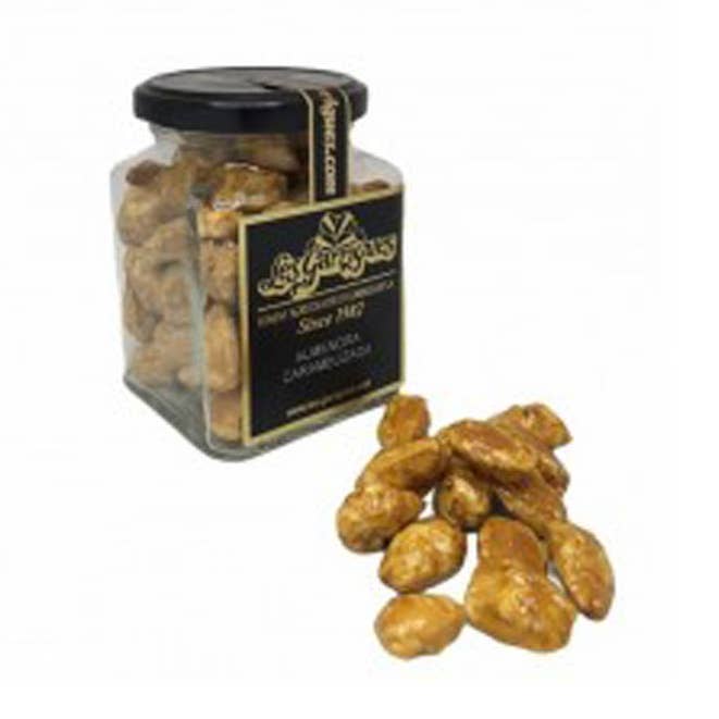 Vierkante gekarameliseerde amandelen, Les Garrigues voor wholesale door Made in Spain Gourmet