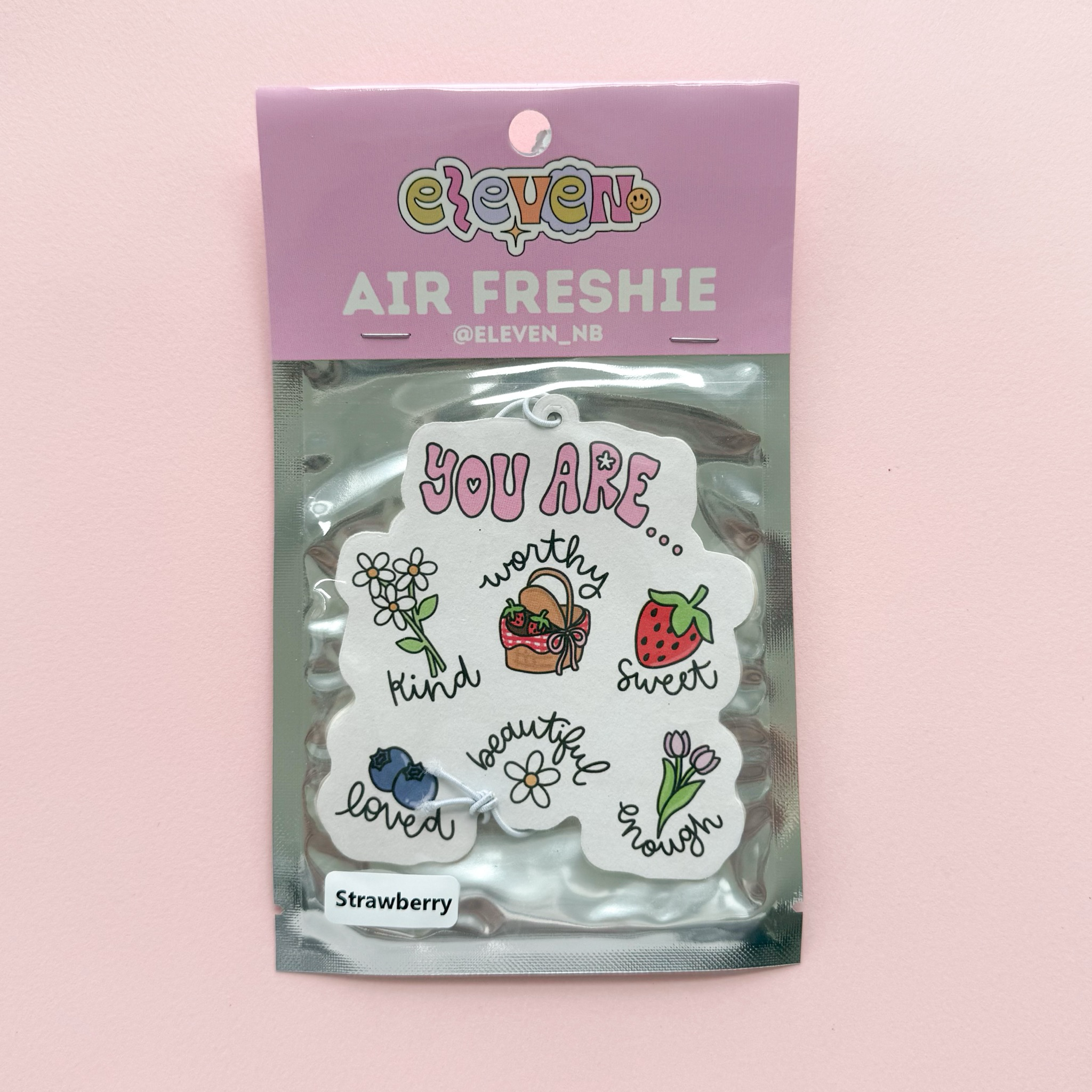 Eleven – wholesale Car Freshener - Women’s – You Are.. Air Freshie Strawberry Scent0