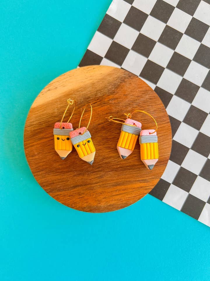 Parker - Cerceaux à crayons en argile pour la vente par Larry’s Waffle Shop