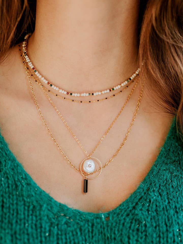 Erica choker - Svart för wholesale av SIKA BIJOUX