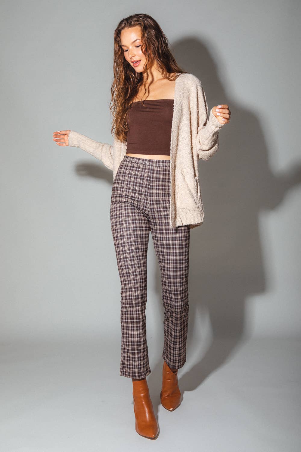 VERY J – Calças - Mulher por atacado – Calça fit de leggings estampada NP7009516