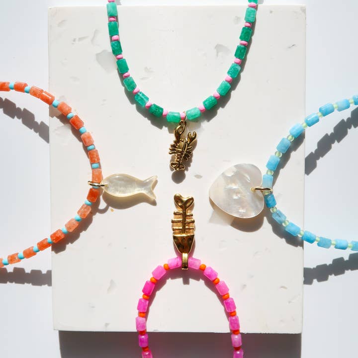 Cara O Sello Brand - Wholesale Pendant/Charm Necklace - The Tide Mix & Match Necklace4