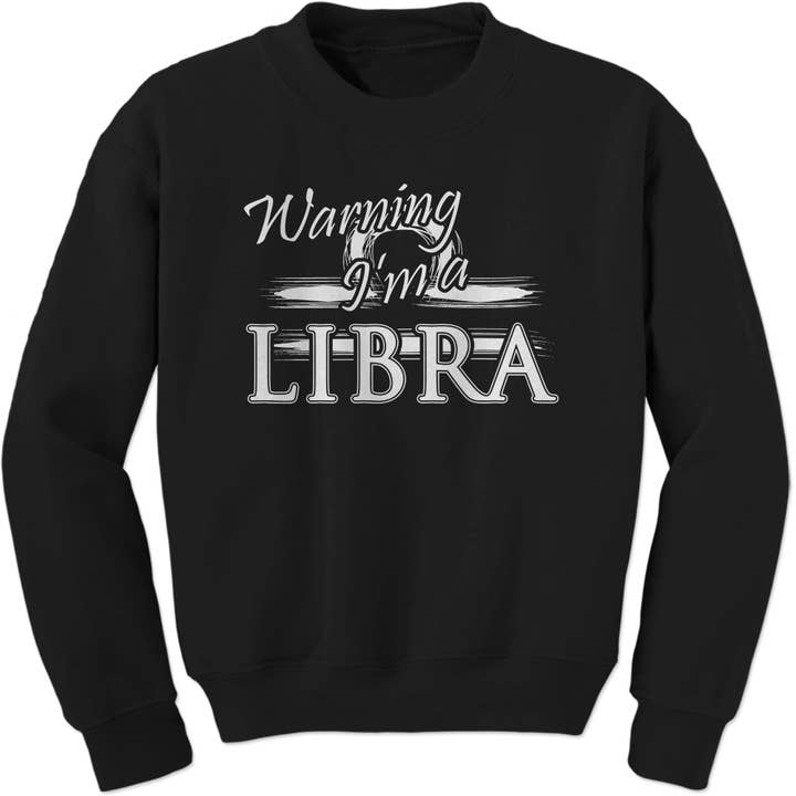 Sweatshirt Libra Pride Astrology Zodiac Sign pour la vente par Ferocitees