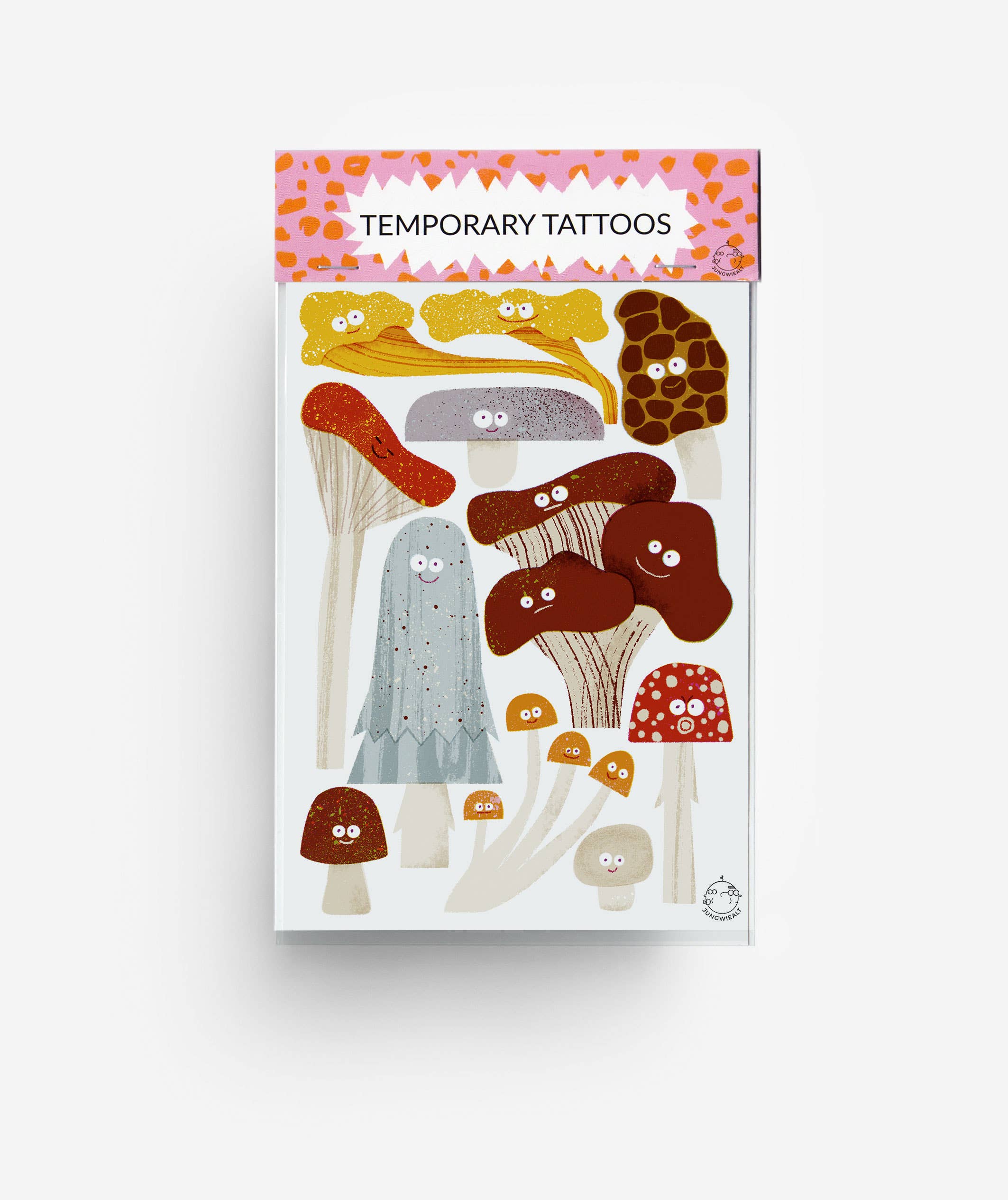 jungwiealt - Wholesale Temporary Tattoo - Kids - Mushrooms Temporary Tattoos DIN A6