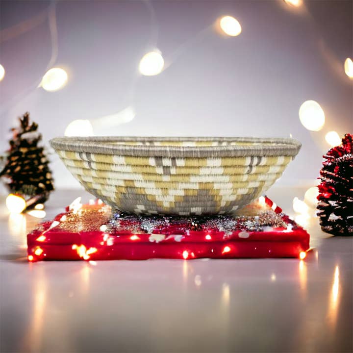 The African Home Goods – wholesale Korg – GULD UNITY KORG - JORDTON 12 ”x 3”