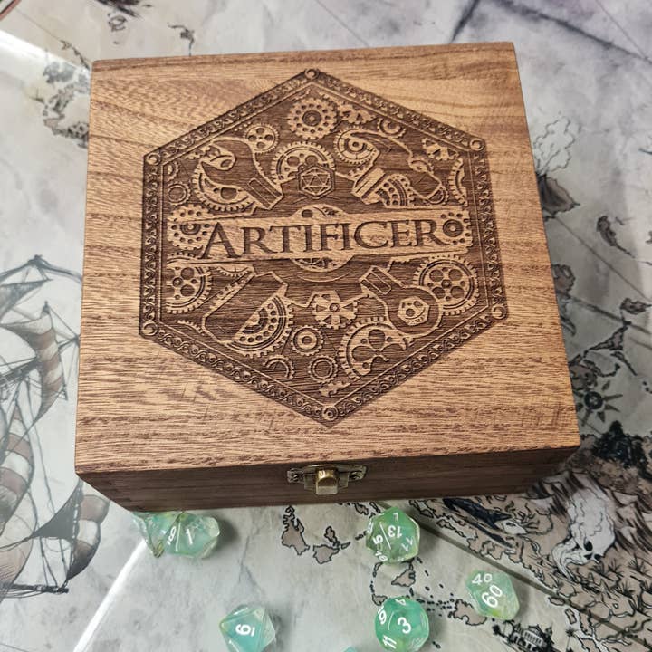 Large Artificer Storage / Dice Box for wholesale by Critit