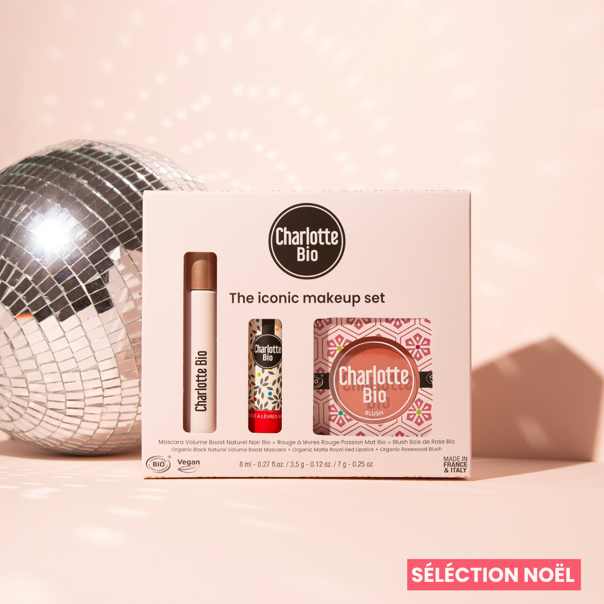 CHARLOTTE BIO – Engroshandel DIY-makeupsæt – Sæt The Iconic Makeup Set0