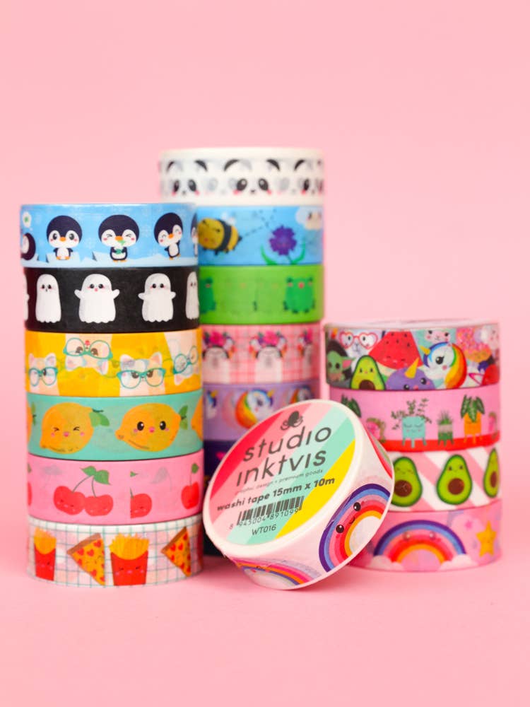 Studio Inktvis - Vendita all'ingrosso Nastro washi - Nastro Washi Fast Food4
