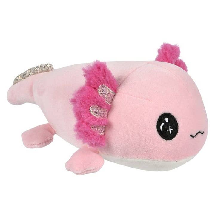 La Luna Bella - Toys - Wholesale Stuffed/Plush Toy - Kids & Baby - 8.5" Laying Axolotl Plush - LLB Toys2